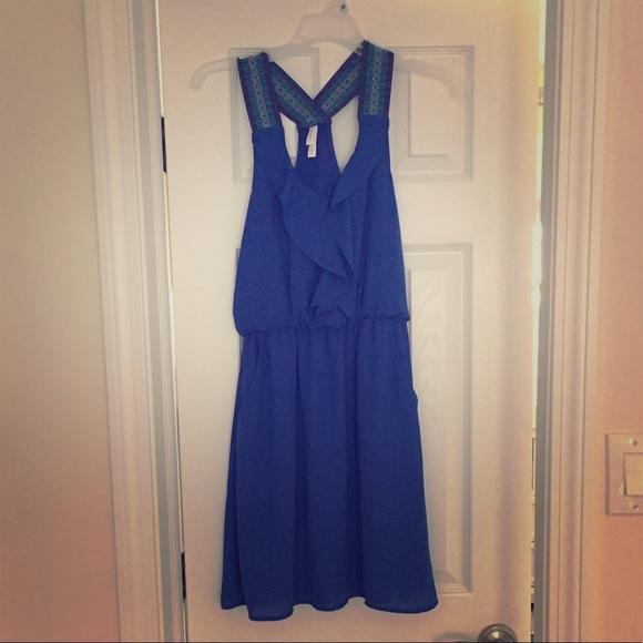 Xhilaration Dresses & Skirts - Summer racer back dress Xhilaration Dresses & Skirts - Summer racer back dress